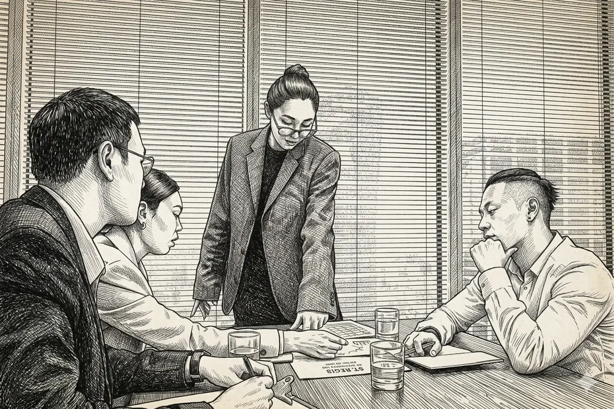 Tax advisory drawing